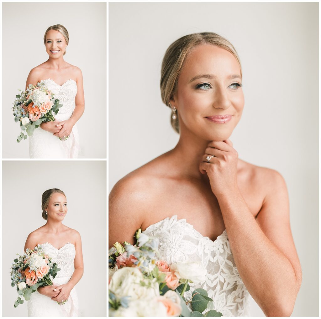 Meagan's Bridal Portraits at the Bravely Studio