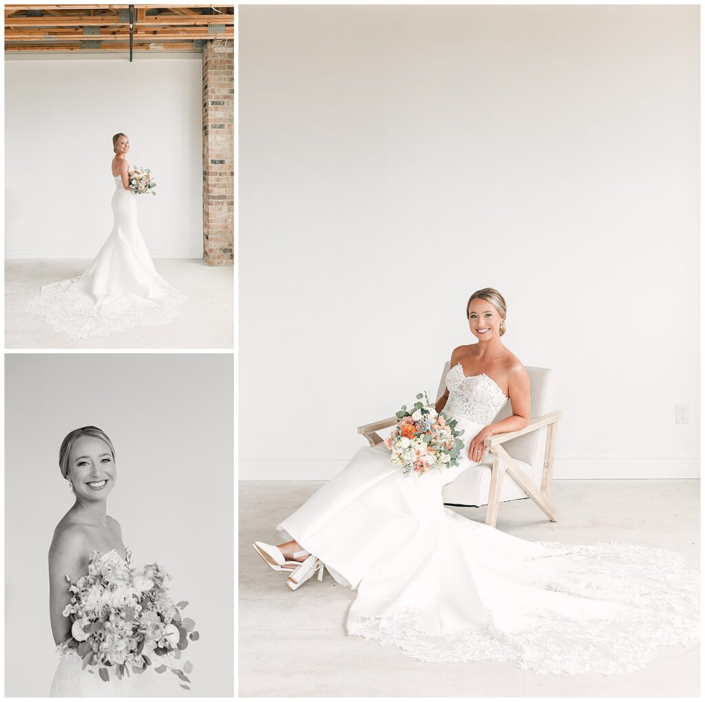 Meagan's Bridal Portraits at the Bravely Studio