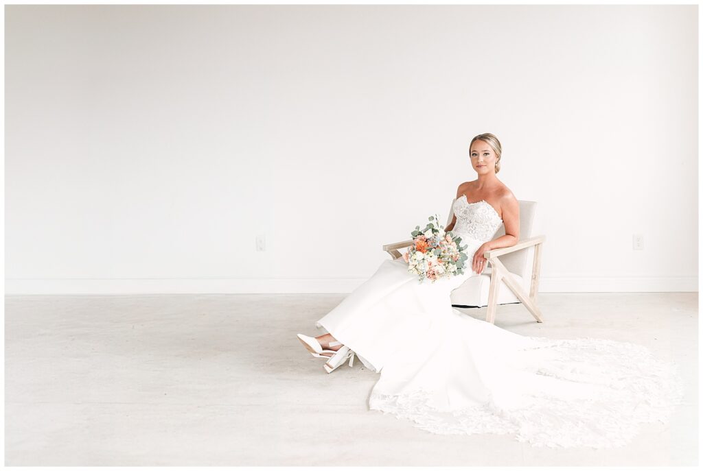 Meagan's Bridal Portraits at the Bravely Studio