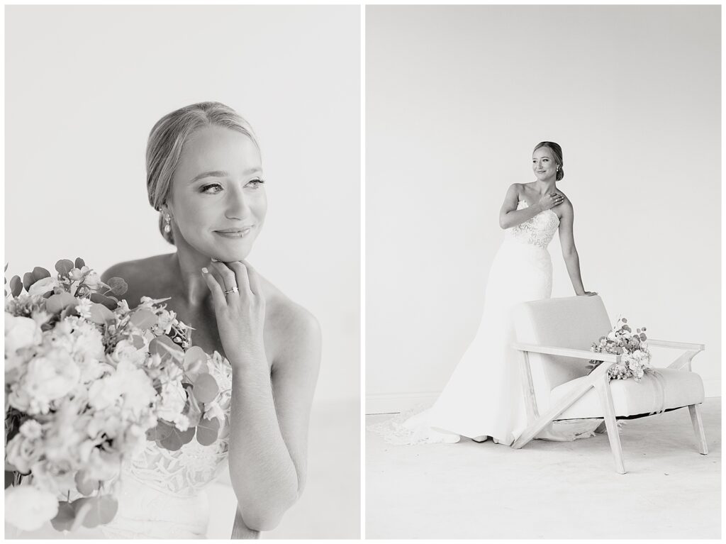 Meagan's Bridal Portraits at the Bravely Studio