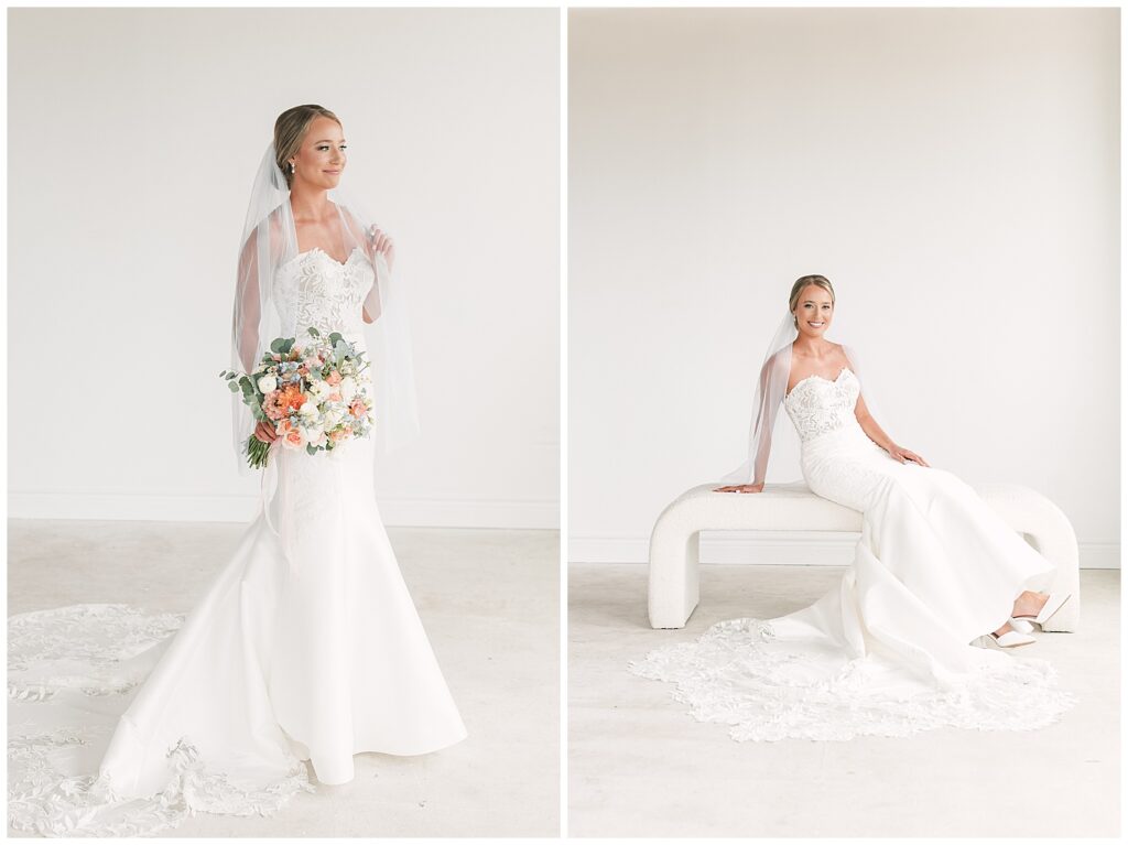 Meagan's Bridal Portraits at the Bravely Studio